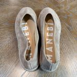 Anthropologie  Manebi NEW Suede Ballet Flat Espadrilles Hamptons Taupe Size 38 Photo 6