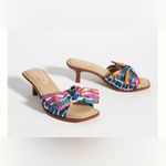 Sam Edelman Darcie Bow Sandal Kitten Heels Size 6 EUC Photo 1