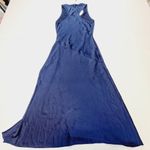 L'Academie  Racerback Tank Midi Dress in Navy XS Photo 11