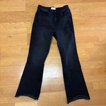frame denim Frame Black Le Crop Mini Boot Preppy Quiet Luxury Coastal Step Hem Jeans 28 Photo 2