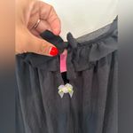 Betsey Johnson Betsey JohnsonY2k Black Night Gown Size Small Black T406 Photo 4