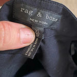 Rag and Bone  black off the shoulder long sleeve shirt dress size xs oversized Photo 11