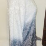 Molly green Gray And White Fuzzy Tunic Sweater Size Small Photo 1