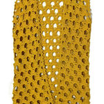 Vintage Handmade Crochet Vest Cardigan Mustard Yellow Size M/L Size L Photo 0