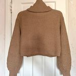 Aritzia Babaton Guell Turtleneck Sweater in Dark Sand Brown Photo 7
