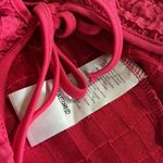 Urban Outfitters NWOT  Women's Pink Uo Leila Ribbed Tie-front Top Photo 6