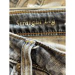 Apt. 9  Womens Modern Fit Straight Leg Jeans 2 Cropped Denim Med Wash Photo 3