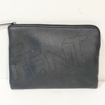 Fenty‎ Beauty Rihanna Black Neoprene Zip Makeup Clutch Pouch Photo 2