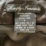 Simply Irresistible Black Slinky Sheer Satiny Nighty Lingerie Gown Medium Photo 4