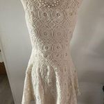 BB Dakota White/cream short dress by  size 6 Photo 0