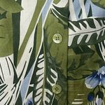 Kasper  Linen‎ Blend Tropical Print Blazer Photo 9