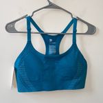 All In Motion High Support Seamless Sports Bra Turquoise Blue  size medium Photo 2