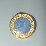 Terryberry 24K GP Gold Plated Women Of The Church Of God Life Member Pin Photo 2