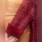 R & M Richards R & M Collection | Jacket Bling Burgundy Sequence 3/4 Sleeve size 10. Photo 1