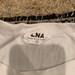 LNA  White Ribbed Dress Photo 2