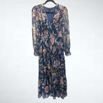 Current Air  Boho Floral Maxi Dress Navy Size S Photo 2