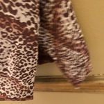 Pacific&Co New York City Design 100% Silk Animal Print Sleeveless Blouse Purple 1X Photo 5