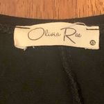 Olivia Rae  Dress XS Black Mini T-Shirt dress Short sleeve Photo 1