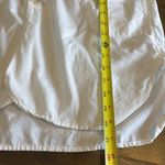 CP Shades  Micro Corduroy Tunic Shirt Dress White Button Down Long Sleeve S Photo 9