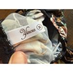 Black Floral Off Shoulder Ruched Side Flutter Boho Blouse Medium Top Shirt Rose Photo 9