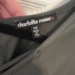 Charlotte Russe Forest Green Short Sleeve Romper Photo 4