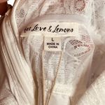 For Love & Lemons Lorena Maxi Gown Dress White Size L Photo 4