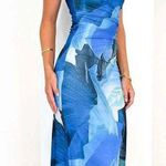 Anthropologie Commense Oceanic Blue Dress Photo 2