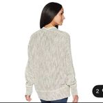 Free people cream gray motions knit cardigan sweater boho L classic spring $98 Size L Photo 1