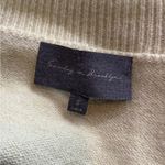 Anthropologie  Sunday in Brooklyn green Sweater layer fall Vest Mini Dress small Photo 4