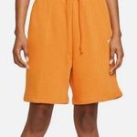 Nike Sportswear Women's Essential Fleece High Rise Shorts DM6123-738 Yellow Photo 0