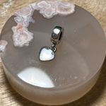 Pandora Authentic  Silver Heart Love Dangle Charm Bead Photo 6