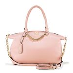 Victoria's Secret Victoria Secret Orchid Blush Pink satchel with Gold Accents Photo 2