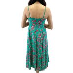 Yumi Kim NEW  Womens 10 Dandelion Emerald Vienna Dress Silk Green Floral  A-Line Photo 3