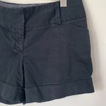 EXPRESS  Shorts Black Cuffs Back Pockets Classic Trendy Summer size 12 Photo 1