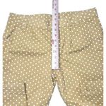 Honey Yellow Polka Dot Mustard Straight Leg Pants Womens Size 30 Photo 2