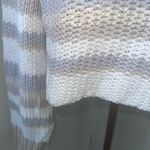 Free People DEVON Cropped Mock Neck Striped Sweater Size XL Photo 5