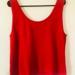 st. john's bay Red Sleeveless Knit Top Photo 3