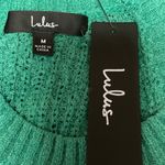 NEW Lulus Women's Green Daily Charmer Sleeveless Knit Sweater Tank Top Size M Size M Photo 2