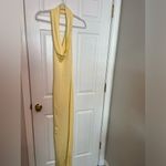 Helsa Aaliyah Maxi Knit Dress in Butter Yellow Photo 4