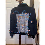 Women's Vintage Mary Frances Jacket Size M Black Size M Photo 5