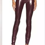 Spanx : FAUX PATENT LEATHER LEGGINGS, RUBY Size Petite Small. NWT. 128 retail Photo 0