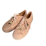 Guess Pink Faux Leather Quilted Sneakers Women's Size 10 Preppy Casual Photo 3