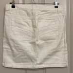 Old Navy Y2K  White Denim Mini Skirt Photo 3