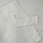 EXPRESS  Cropped Skinny Jeans in White Photo 1