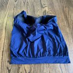 Lands' End Womens Solid Navy Blue Banded Tankini Swim Suit Top Plus Size 16DD Photo 1