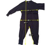 Free People Intimately By  Free Just Because Jumpsuit Romper Black Women Sz Large Photo 9