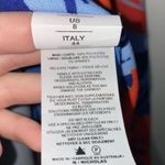 N/Nicholas Diamond Crepe V Neck Floral Dress in Palm Print Size 8 Photo 5