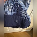 Liz & Me New Reversible Quilted Stitching Button Front Jacket Blue Plus Size 5X Photo 8