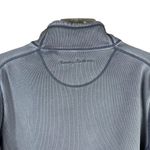 Tommy Bahama  100% Cotton Grey/Blue Half Zipup Sports Sweater Women’s Size M Photo 5