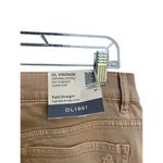 DL1961 Womens Brown‎ Patti Straight High Rise Vintage Ankle Pants Size 31 New Tan Photo 4